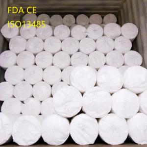 China White Sterile 100% Cotton Absorbent Gauze Roll Jumbo Gauze Roll For South Africa Local Suppliers on sale