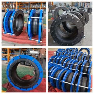 ODM Connection Pumps Couplings with Zinc-Plated Flanges and Rubber Expansion