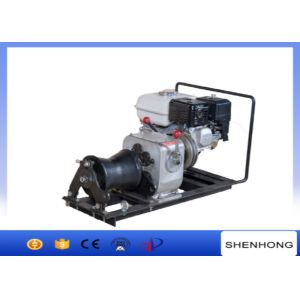 5.5HP 10KN 1 Ton Gas Engine Powered Winch For Tower Erection