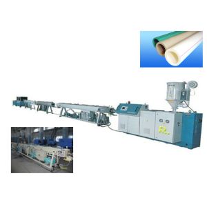 Cheap Single Screw Extruder PPR Pipe Extrusion Machine For Plastic With PLC System for sale