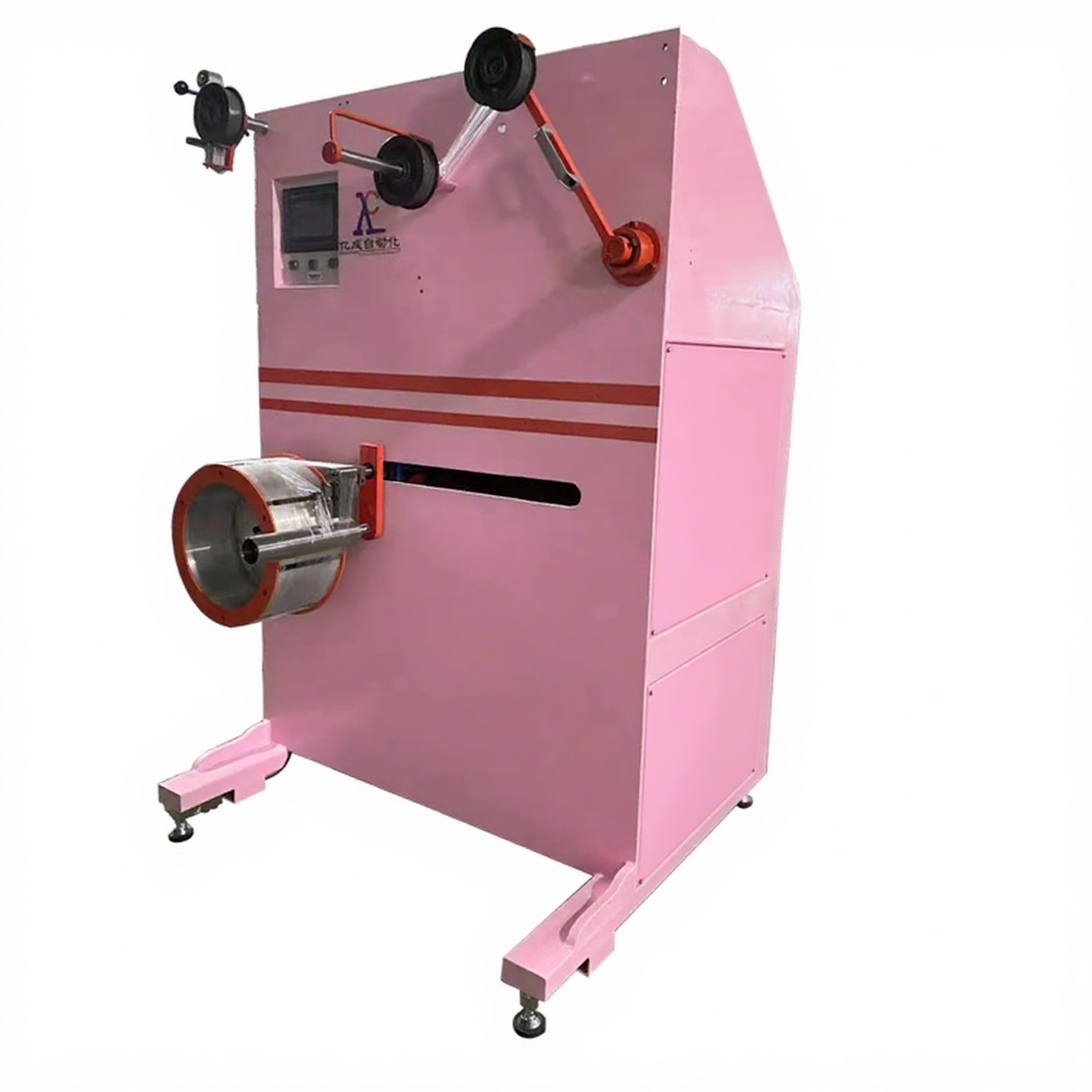 Cheap 0.6MPa 1200KG PET Coil Winder Consistent Winding 190MM Automation Packaging Machine for sale