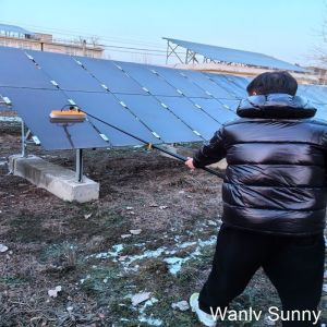 Manual Automation Innovative Carbon Fiber Handle Spray Brush for Solar Panel