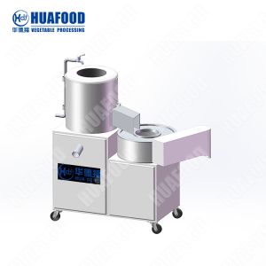 Combined Peeling Cutting Slicing Plantain Vegetable Washing Machine