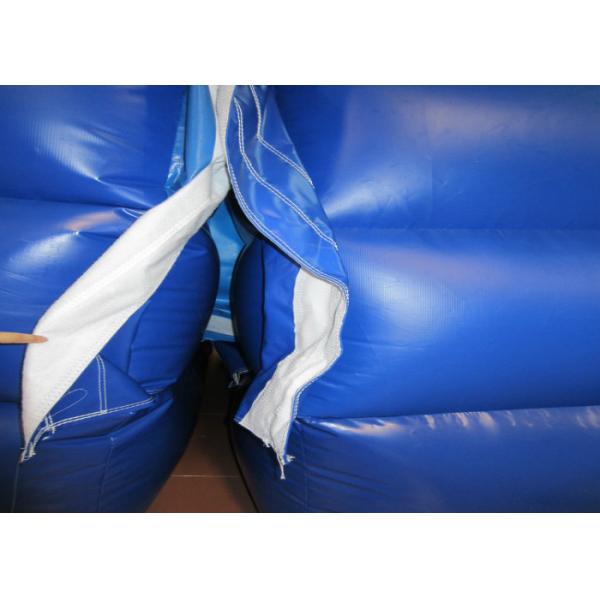 Inflatable no slope runway water slide long Inflatable level water slide for children