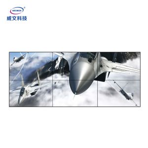 Wall Mountable LCD Video Wall Display 1920x1080/4k 3x3 LCD Splicing Screen