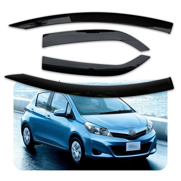 Original Window Vent Shades Dark Smoke Side Window Visors For Trucks OEM ODM