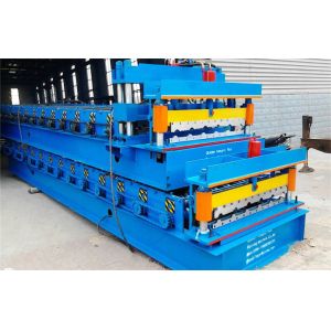 step roofing tile metal roll machines