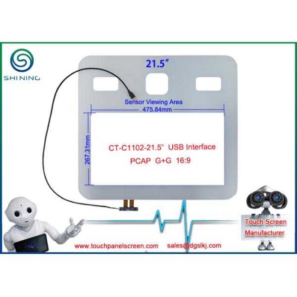 Quality COB Type 21.5" Pro-Cap Touch Screen For Magic Camera With COB Type ILITEK 2302 Controller wholesale