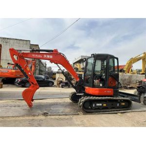 6ton Kubota KX163 Mini Crawler Used Excavator with Operating Weight 5520KG in