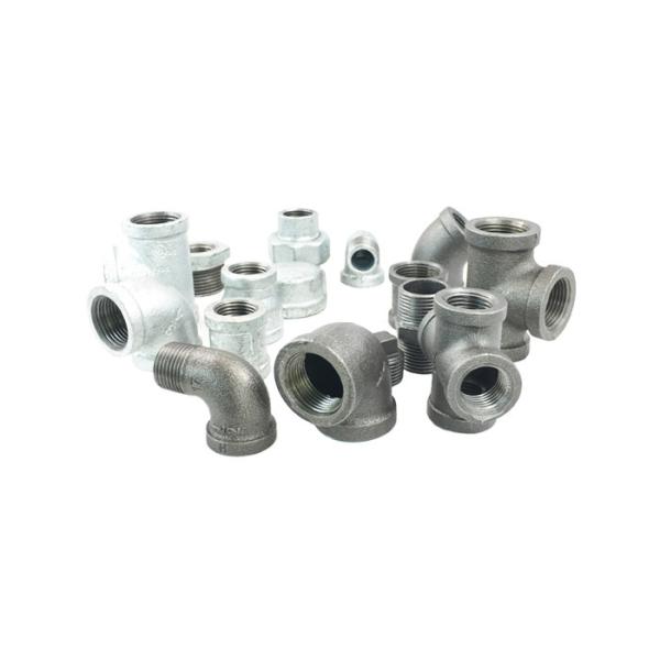 Quality Threaded Cast Malleable Iron Pipe Fittings Square Head Code For Steam / Air wholesale