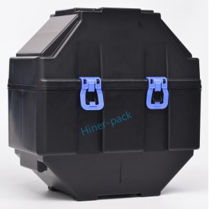 12 Inch Black ESD Wafer Flex Frame Box For Easy Transportation And Storage