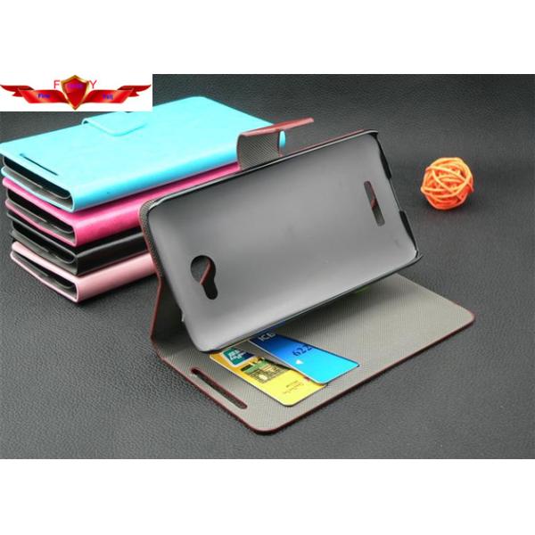 HTC X920E PU Leather Cases Multi Color Magnetic Buckle With Holder