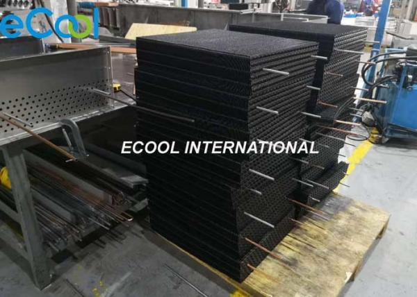 Epoxy Coating Anti Corrosive Heat Exchanger Copper Tube Aluminum Fins