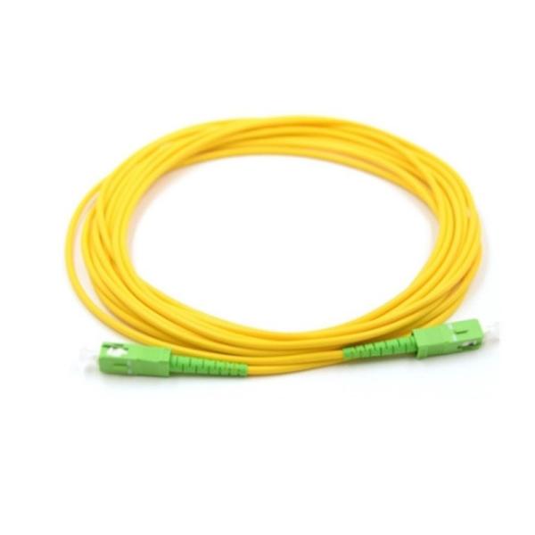 1 Number of Conductors SC/APC-SC/APC G657A1 Simplex Jumper 2m Fiber Optic Patch Cord