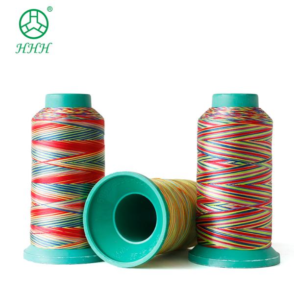Shoes High Tenacity Rainbow Color Polyester Cotton Embroidery Nylon Sewing Thread OEM ODM