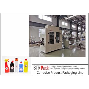 Corrosion Resistant Automatic Liquid Filling Line Laundry Detergent Filling