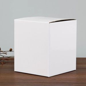 250gsm White Cardboard Boxes 12x12x12cm 24x24x24cm 10.3x10.3x11cm