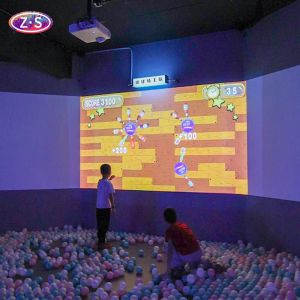Remote Control Operation Interactive Wall Games Laser Source For Promotion