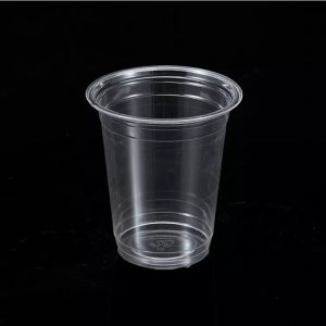 16 20oz Custom Printed Compostable Biodegradable PLA Cups Clear Disposable