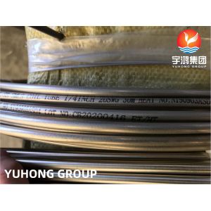 ASTM A269 TP316L Stainless Steel Seamless Coil Tube for Heat Exchangers
