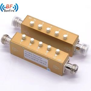5W DC-3000MHz RF Adjustable Attenuator for Das N-Female SJQ-5030-XX1102 Grey/Red