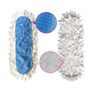 Large Surface ESD Cleanroom Microfiber Mop With High Water Absorption
