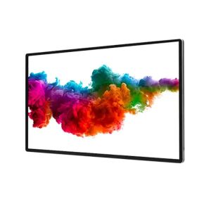 Ultra Thin Wall Mounted Advertising Display Vertical Hanging Mall Video Wall Lcd