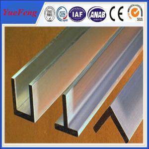 China Good quality U channel aluminum profiles, T shape aluminum profiles, angle aluminum on sale
