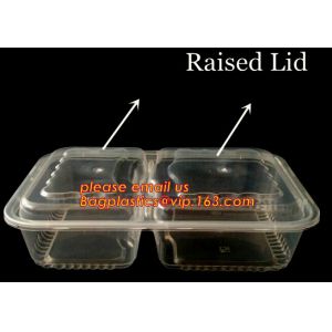 Restaurant Take Away Bento Boxes, Division Food Prep Disposable, Portion