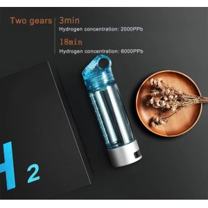 Portable Nano High Hydrogen Rich Water Generator Bottle Pure H2 Maker Ionizer