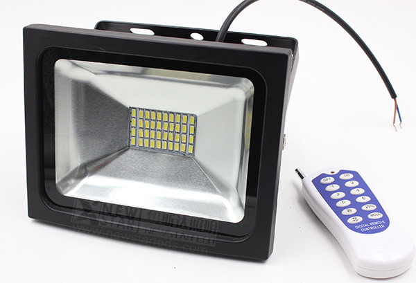 Quality 20w RF remote solar led floodlights, solar led flood light with Remote wholesale