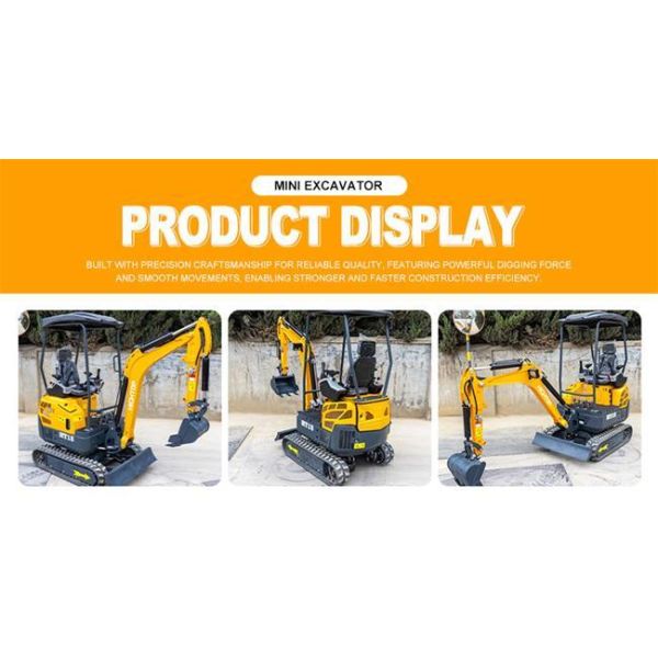 HT18L Mini Excavator with 1310kg Operating Weight