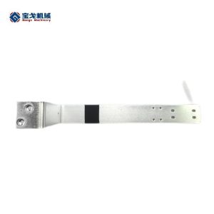 Customized Milling Processed PVC Dipped Aluminum Busbar with Nickel Surface