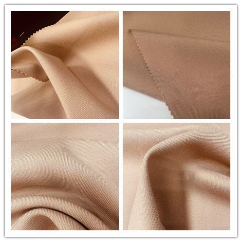 Polyester/Rayon/Spandex Twill Double Crepe Fabric Piece Dyed Quality for Lady′s Outwear, Jacket