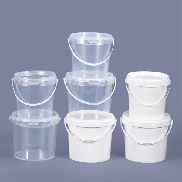 Quality Halloween Coffee Popcorn Candy Storage Container Mini Plastic Bucket with Supplied Logo wholesale