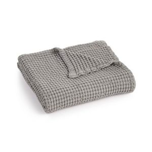 Cheap Waffle Weave Cotton Couch Throw Blanket Super Soft Size / Logo Customized for sale
