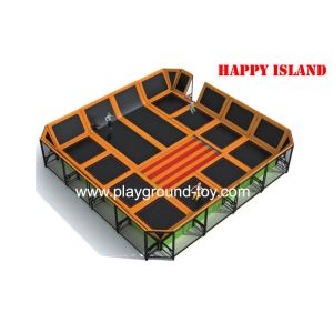 Attractive Design Large Trampolines For Kids Indoor And Outdoor RKQ-5123B