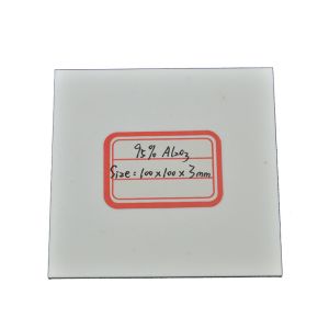 35 W/MK Alumina Ceramic Substrate With 8.9 X 10-6/K Thermal Expansion White