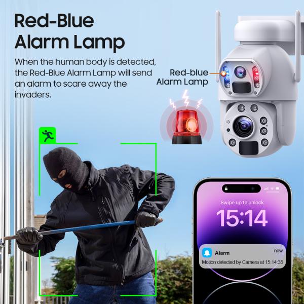 High Definition 4G Solar Camera