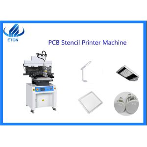 Cheap ETON Semi Automatic Stencil Printer Precision With Adjustable Scrapers for sale