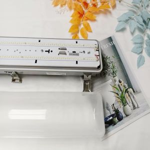 IP66 Waterproof Linear 65W Warehouse LED Vapor Tight Light Energy for Indoor
