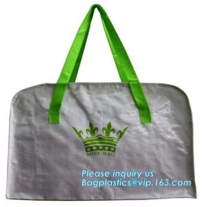 cheap fashion recycled eco-friendly laminated polypropylene plastic tote