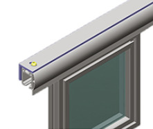 Door Extruded Aluminum Guide Rails Linear Polishing 8 - 1640