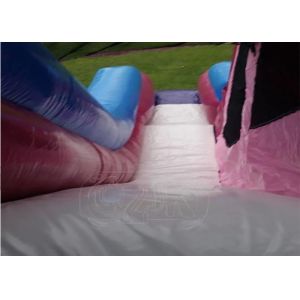 Kids Eco - Friendly Inflatable Bounce House Combo Double Suture Four Suture