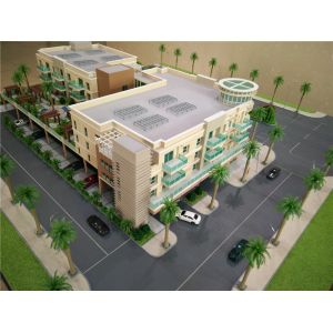 Exhibition Use Mansion 3D Model With Interior Furniture 1 . 4 * 1 . 2M