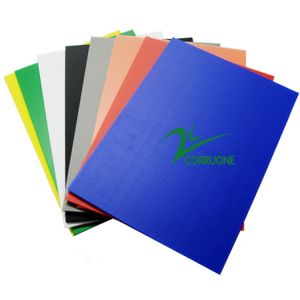 China 2400x1200 Coroplast Board 1.5mm-8mm Coroplast Sheets 4x8 Customized on sale