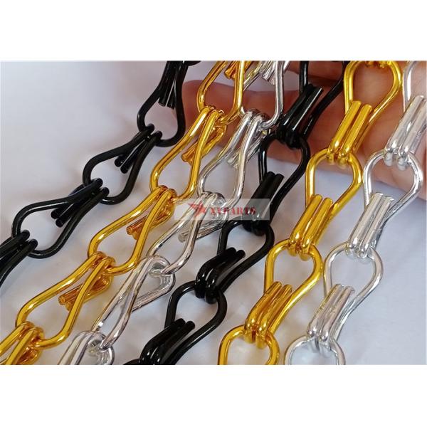 Quality Anodized Aluminium Metal Chain Mesh Curtains For Space Partition wholesale