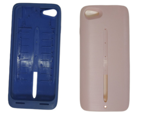 Single Cavity Injection Molded Silicone Phone Case OEM ODM