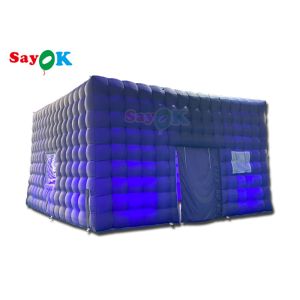 Cheap Automatic Inflatable Party Tent House Nightclub For Rental 7x7x4mH for sale