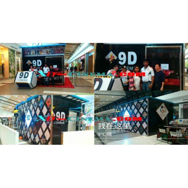 6 Setas 7D Simulator Cinema 70 PCS 5D Movies Amusement Park Gun Shooting